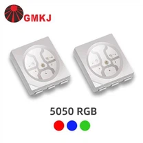 Rgb Led Çip 5050 Smd 0.2w 20mA Her Renk
