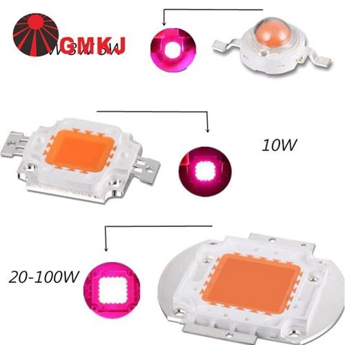 COB LED Tam Spektrum 50W 100W 380-850nm